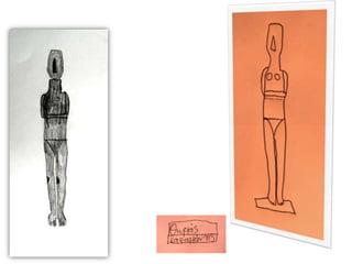 Το α1/α2 του Γυμνασίου Μανιάκων Καστοριάς ζωγραφίζει κυκλαδικά ειδώλια