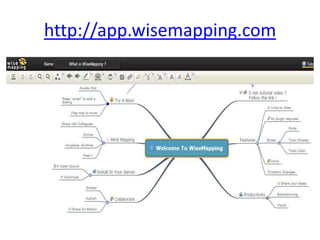 http://app.wisemapping.com

 