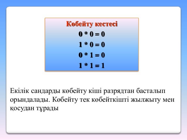 Особенности машинной арифметики