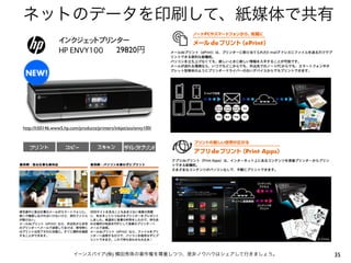 ネットのデータを印刷して、紙媒体で共有
インクジェットプリンター
29820円
HP ENVY100

http://h50146.www5.hp.com/products/printers/inkjet/aio/envy100/

イーンスパイア(株) 横田秀珠の著作権を尊重しつつ、是非ノウハウはシェアして行きましょう。

35

 