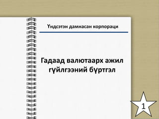 үндэстэн дамнасан корпораци | PPT