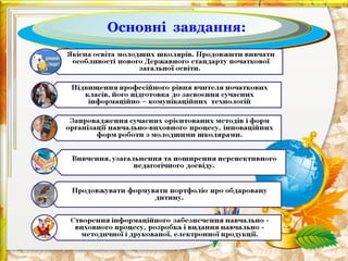 Основні завдання:

 