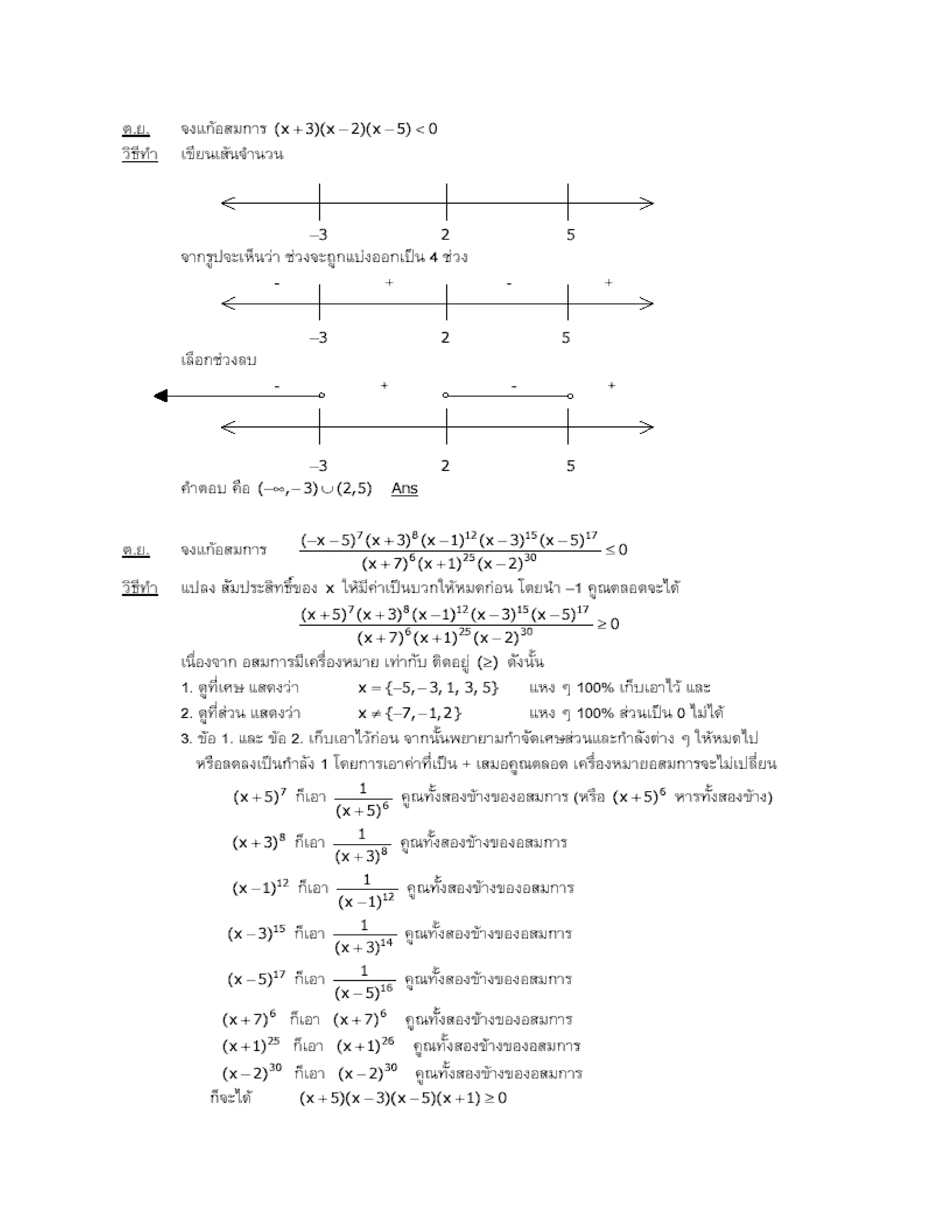 สรุปเนื้อหา คณิตศาสตร์ ม.ปลาย