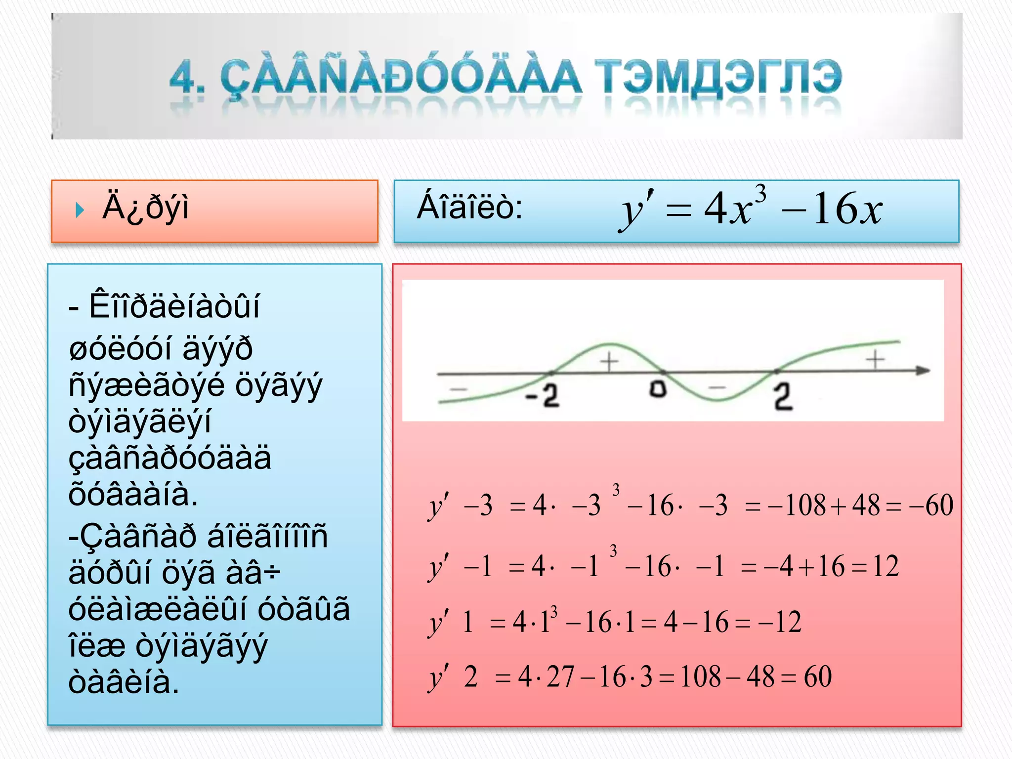 Funkcijg Shinzhilzh Grafik Bajguulah