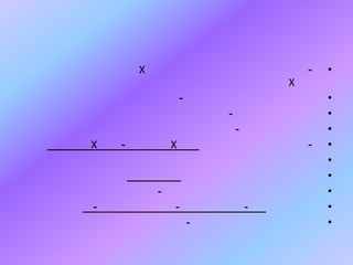 -

X

•

X
X

-

-

X

-

-

-

-

•
•
•
•
•
•
•
•
•

 