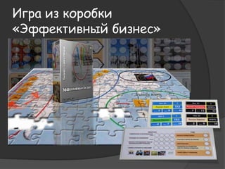 Игра из коробки «Менеджериум» 
или «Эффективный бизнес» 
 