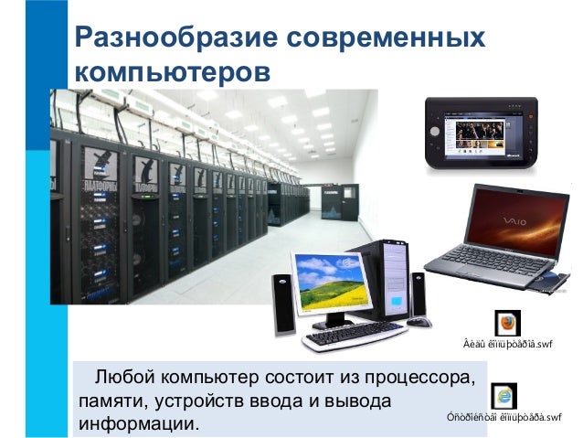 Устройство Компьютера Swf