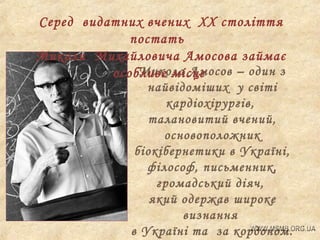 презентация амосов | PPT