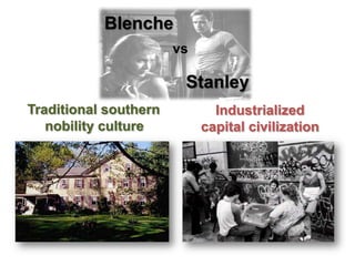Blenche
vs

Stanley
Traditional southern
nobility culture

Industrialized
capital civilization

 