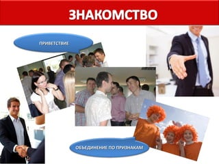 ПРИВЕТСТВИЕ

ОБЪЕДИНЕНИЕ ПО ПРИЗНАКАМ

 