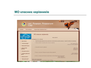 МО класних керівників

 