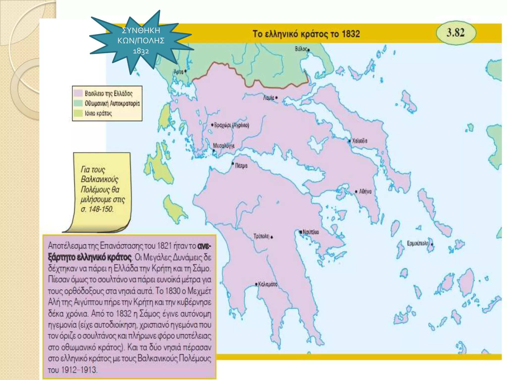 TO ΠΡΩΣΟΚΟΛΛΟ ΣΟΤ ΛΟΝΔΙΝΟΤ (3 ΥΕΒΡΟΤΑΡΙΟΤ 1830)
΢ΤΝΘΗΚΗ
ΚΩΝ/ΠΟΛΗ΢
1832

 