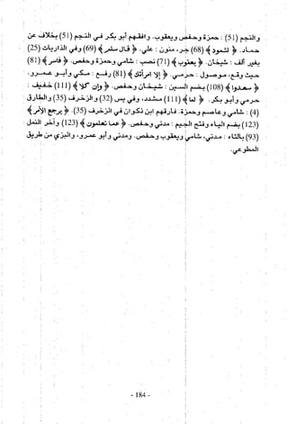تاريخ القراءات في المشرق والمغرب