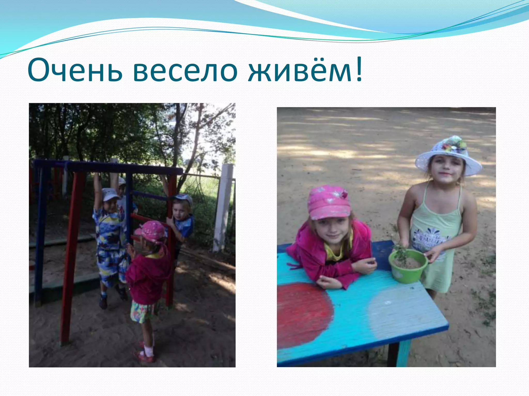 Очень весело живём!

 