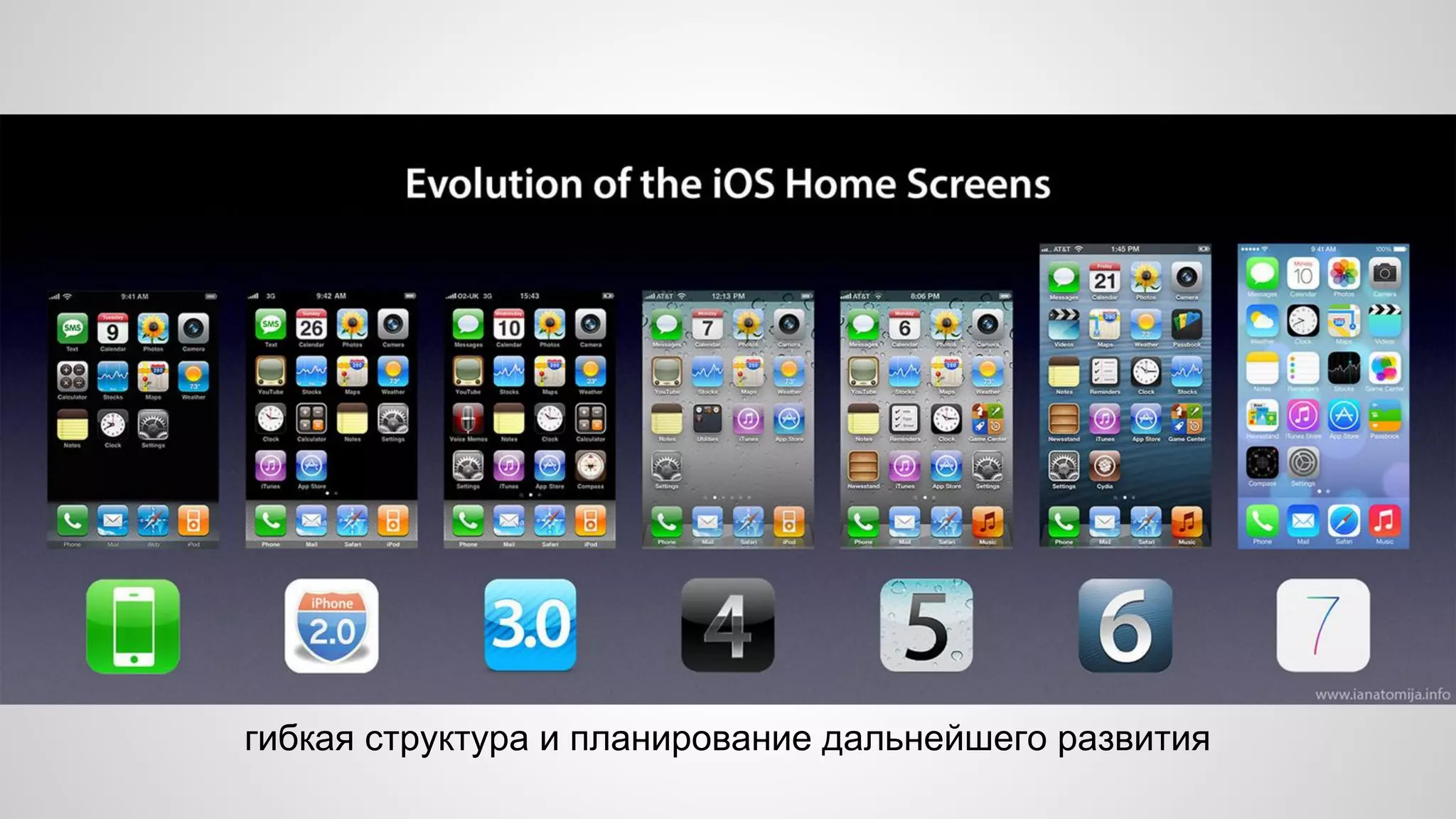 гибкая структура и планирование дальнейшего развития

 