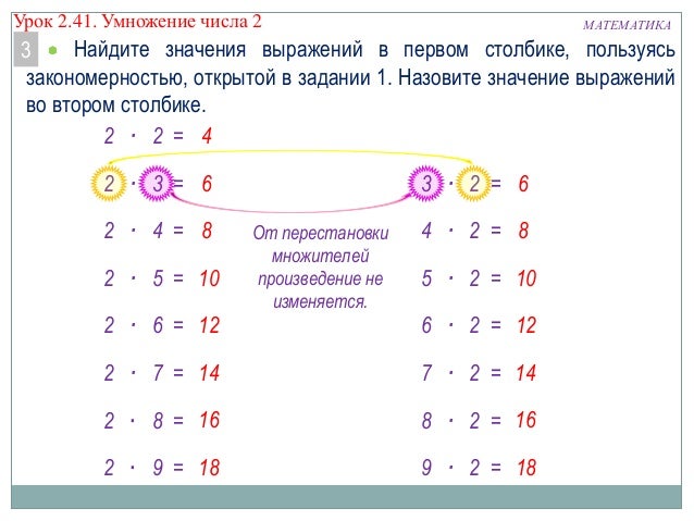Сколько будет 41 умножить
