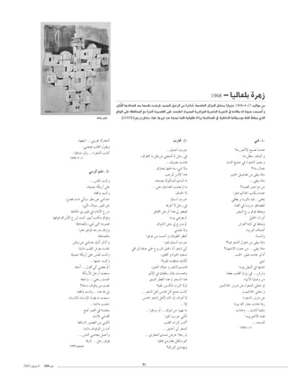 1968

- É«dÉ©∏H IôgR

¤hC’G ÉgóFÉ°üb òæe É¡°ùØf â°Vôa .ójó÷G π«YôdG øe IôYÉ°T .áª°UÉ©dG ôFGõ÷G πMÉ°ùH GRÉÑ«àH 1968-4-27 ó«dGƒe øe
™bƒdG ≈∏Y á¶aÉÙG ™e Iô◊G Ió«°ü≤dG ≈∏Y âëàØfG .Iójó÷G ájôFGõ÷G ájô©°ûdG áHôéàdG ‘ ¬àfÉµe ¬d ÉJƒ°U âëÑ°UCG h
áWqÓH ∫Éªc

,É¡©ÑJG ...»æjô¨J ∑QÉ©°TCG
:»æÑ©à«a Ö∏≤dG ∫ƒ≤jh
.Gƒbó°U ƒdh ...AGô©°ûdG Üòc
1998-5-11

»°Sôc º∏M -3...¢ù∏Œ âæch
,á∏«ªL áµjQCG ≈∏Y
.áØbGh âæch
,π°üa äGP »JCÉ«°S ô£e øY »æàKóM
,»JCÉJ ±ƒ°S Qƒ«W øY
á≤fÉÿG …Qƒ«W ‘ ¿ÉeC’G ´QõJ
É¡bƒa ¥GQhC’G ´QõJ âæc ,≥«fCG Öàµe ¥ƒah
áaOÉ°üŸÉH A»Œ »àdG Éæeƒªg
GôgO ÒaƒdG ¬LQóH óbôJh
.áaOÉ°üŸÉH
øWh øY »æàKóM ∂qfCG ôcPCG h
ÉªFGO Ö∏≤dG ¢Tô©H ¬°ù∏‚
á∏«ªL áµjQCG ≈∏Y ¢ù∏Œ âæch
...É¡æ«M âæch
.áØ°SBG ...∫ƒbCG »c »°†©H q⁄CG
áµjQC’G πLQCG â©ª°S
áØLGh ...»∏LQ çó–
?áYÉ°S ±ƒbh øe âÑ©J
.áØbGh äódh ...Éæg Ég ÊEG
¿É°ùfEÓd ¿É°ùfE’G ¬dƒ≤j Ée â©ª°S
...ÉªFGO âª∏M
íæ“ ôª©dG ‘ á°ù∏éH
¿ÉeC’G »eGóbCG
áØdÉ°ùdG Qƒ°ü©dG øe »ææµd
ÉªFGO ±ƒbƒdG ¢SQÉeCG
...¢SÉædG »°UÉ©e πªMCGh
áaRÉf ...πLQ ¥ƒa
1994 πMÉ°ùdG

2007 ¿É°ù«f 4

104 OóY

.(2000) IôgR h πMÉ°S :É¡d .ÉgÒZ óæY Égó‚ Éª∏b á«dƒØW IAGôH ÉgóFÉ°üb ‘ .á«∏NGódG ÉgÉ≤«°Sƒe á¨∏d ßØëj …òdG

ÜQÉŒ -2-

»æ“ -1-

...∂ÑMCG âHôL
,¥ô£dG ¬H πÑb øe »æ©ªŒ ⁄ πLQ ‘
...∂«æ«©H â°ûàa
.¥Îëj É¡∏NGóH A»°T ’h
ÖYôŸG øeC’G Gòg
¬àë°üH ∑ƒµ°ûŸG º∏°ùdG GP
...≈àM ∂HGógCG â°û©JQG Ée
.¥ó◊G ’
∂Ñ°SCG âHôL
¬aôYCG ’ πLQ ‘
≥∏àıG πLôdG Gòg ‹ ôØ¨«∏a
Éeƒj »æaô©j ⁄
¥ƒ°ûdG øØ°S ‹ êô°ùj ⁄
»æª∏Y ’h
GƒbôZ øe ó°ùMCG h ¿Éaƒ£dG ô¶àfCG
Gô©°T ∂Ñ°SCG âHôL
»bGQhCG áØ°V ≈∏Y ´hQõŸG ≥Ñ◊G ¿CG ô©°ûJ »c
,≥∏≤dG h IÒ◊G ¬«≤°ùJ
ÓjƒW â≤Ø°U ∂æµd
,≥Ñ◊G ∑É«M h ô©°ûdG º°ùàHÉa
q
ºKE’G ‘ ∂≤«aQ ¿PEÉH â°ùªgh
≥ãÑæŸG ô£©dG Gòg h ôë°ùdG Gòg
Ó«∏b Qƒ°ùµŸG ¿RƒdG ’ƒd
...ô©°ûdG πgCG ø°SÉﬁ πc ™ªL âfÉc
ø°SÉﬁ ô©°ûdG πgC’ ¿Éc ¿EG ±ôYCG ’
...’EG
...Gƒbô°S hCG ...¥ƒ°T øe GƒÑ¡f Ée
GÒãc âHôL »æµd
Ö∏≤dG ¿GRhCG ô°ùcCG
...≥æàNCG ÊCG ô©°ûàd
...…QÉ©°TCG …ó°V ¢VôM ÓLQ Éj
á«aÉb ÊOQÉ£J πXCÉ°S ºc
?¥QƒdG ÊOó¡jh

ÓeQ º‚C’G íÑ°üJ ÉeóæY
AÉe π£°S QÉëÑdG h
É«fódG ™«ªL ‘ AGô©°ûdG Ò°üj h
?AÉæH ∫ÉªY
Úæ◊G π«°UÉØJ øe ≈≤Ñj GPÉe
...≈≤Ñj GPÉe
?AÉ«°†dG ÚLGôY øe
Gô©°T ºcÉ◊G Öàµj ÉeóæY
»£©j h OQƒdÉH ¬«a...≈æ¨àj
AÉæ¨dG ‘ É°ShQO ÒaÉ°ü©∏d
¢†ÑædG êôH ¥ƒa §îjh
π«∏ÿG ¿GRhCG
¢Tô©dG ÉjÉæK ‘ §ëjh
OhQƒdG ±Éæ°UCG
AÉ°ùædGh
r
?Éæ«a ô©°ûdG ∫ƒgP øe ≈≤Ñj GPÉe
?AÉ¡à°T’G ¿ƒæL øe ...≈≤Ñj GPÉe
Ö◊G Qƒ«W äOÉY ƒd √BG
»æÑJ
Éeƒj ¢†ÑædG ‘ É¡°ûY
É°†©H Ö∏≤dG ÉjGhR ‘ ...¢TôJh
AÉ«ÑfC’G ÉjÉ°Uh øe
ÚªcÉ◊G Qhô°T øY AGô©°ûdG ≈∏îJ ƒd
¿ƒªcÉ◊G ≈∏îJ h
AGô©°ûdG Qhô°T øY
Éeƒj ¬∏dG QÉëH äOÉY ÉÃQ
äOÉYh ...âfÉc Éª∏ãe
Éeƒj º‚C’G √òg
...AÉª°ù∏d

31

1999-1-3

 