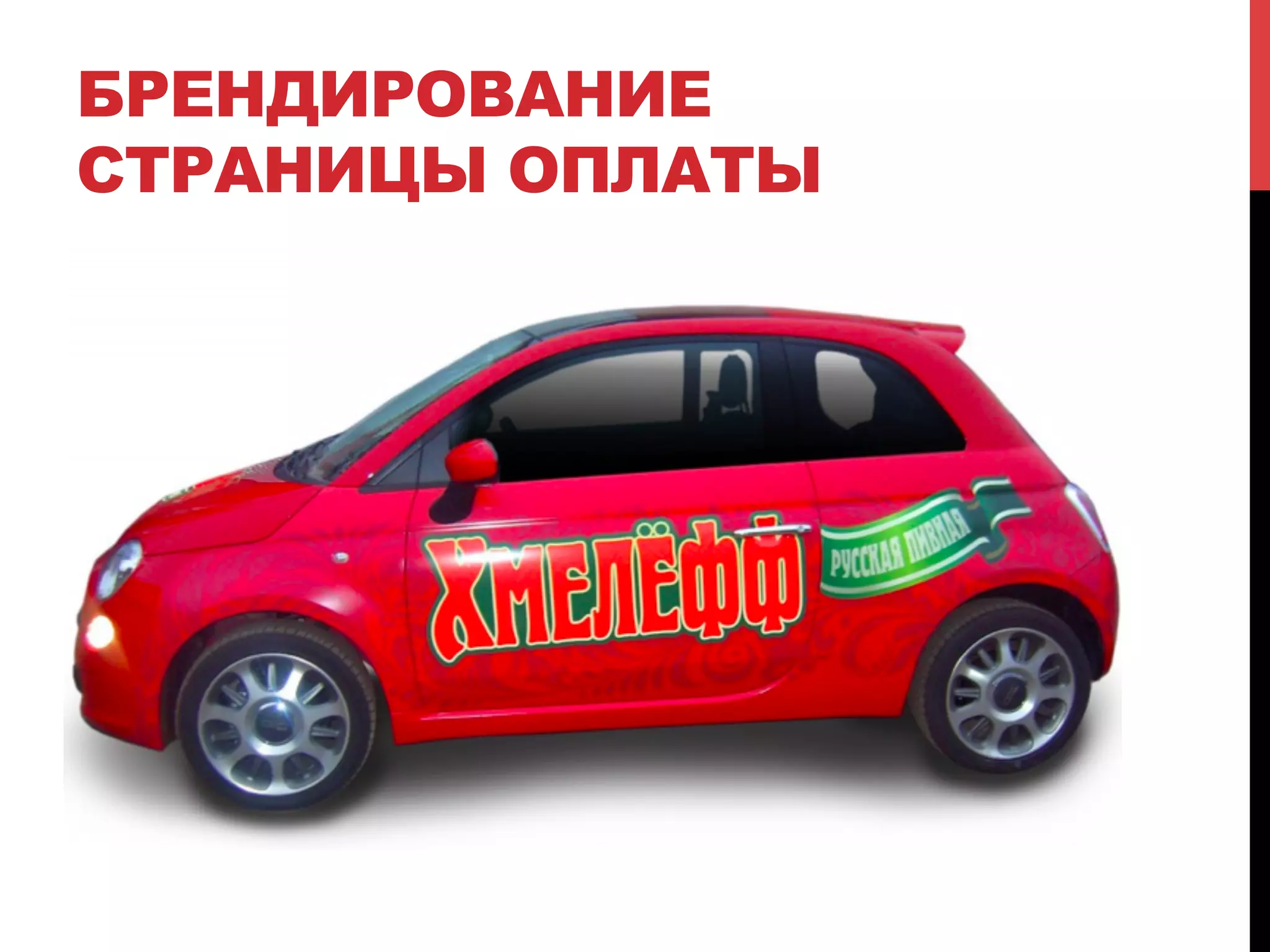 БРЕНДИРОВАНИЕ
СТРАНИЦЫ ОПЛАТЫ

 