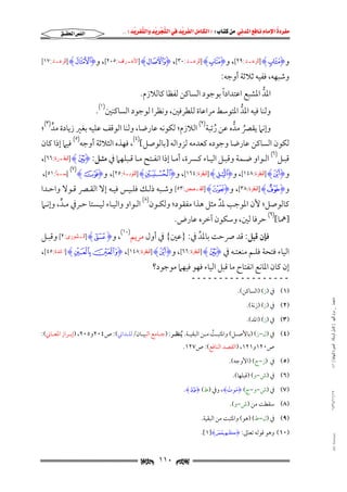 ‫‪                ‬‬
‫‪‬‬
‫‪ ‬‬
‫‪‬‬
‫‪ ‬א‪  ‬א‪FW ‬א‪ ‬א‪ ‬א‪  ‬א‪KKE ‬‬

‫א‪‬א‪‬‬

‫و‪] HHI‬ﺍﻟﺮﻋ ـﺪ:٩٢[, و‪] HfI‬ﺍﻟﺮﻋ ـﺪ:٠٣[, ‪] H¿I‬ﺍﻷﻋ ـﺮﺍﻑ:٥٠٢[, و‪] HÏI‬ﺍﻟﺮﻋ ـﺪ:٧١[‬
‫ـ‬
‫ـ‬
‫ـ‬
‫ـ‬

‫وﺷﺒﻬﻪ, ﻓﻔﻴﻪ ﺛﻼﺛﺔ أوﺟﻪ:‬

‫ً‬
‫اﳌﺪ اﳌﺸﺒﻊ اﻋﺘﺪادا ﺑﻮﺟﻮد اﻟﺴﺎﻛﻦ ﻟﻔﻈﺎ ﻛﺎﻟﻼزم.‬
‫ﱡ‬

‫وﻟﻨﺎ ﻓﻴﻪ اﳌﺪ اﳌﺘﻮﺳﻂ ﻣﺮاﻋﺎة ﻟﻠﻄﺮﻓﲔ, وﻧﻈﺮا ﻟﻮﺟﻮد اﻟﺴﺎﻛﻨﲔ)١(.‬
‫ﱡ‬

‫وإﻧﲈ ﻳﻘﴫ ﻣﺪه ﻋﻦ رﺗﺒﺔ)٢( اﻟﻼزم; ﻟﻜﻮﻧﻪ ﻋﺎرﺿﺎ, وﻟﻨﺎ اﻟﻮﻗﻒ ﻋﻠﻴﻪ ﺑﻐﲑ زﻳﺎدة ﻣﺪ)٣(;‬
‫ﱟ‬
‫ُ ﱡ‬
‫ُ‬

‫ﻟﻜﻮن اﻟﺴﺎﻛﻦ ﻋﺎرﺿﺎ وﺟﻮده ﻛﻌﺪﻣﻪ ﻟﺰواﻟﻪ ]ﺑﺎﻟﻮﺻﻞ[)٤(, ﻓﻬﺬه اﻟﺜﻼﺛﺔ أوﺟﻪ)٥( ﻓﻴﲈ إذا ﻛﺎن‬
‫ﻗﺒــﻞ)٦( اﻟــﻮاو ﺿــﻤﺔ وﻗﺒــﻞ اﻟﻴــﺎء ﻛــﴪة, أﻣــﺎ إذا اﻧﻔــﺘﺢ ﻣــﺎ ﻗــﺒﻠﻬﲈ ﰲ ﻣﺜــﻞ: ‪] HiI‬ﺍﻟﺒﻘـﺮﺓ:٦٦[,‬
‫ـ‬

‫و‪] HbI‬ﺍﻟﺒﻘﺮﺓ:٨٤١[, و‪] HGI‬ﺍﻟﺒﻘﺮﺓ:٤٦١[, و‪] HlI‬ﺍﻟﺘﻮﺑـﺔ:٥٢[, و‪] (٧)HbI‬ﺳـﺒﺄ:١٥[,‬

‫و‪] HNI‬ﺍﻟﺒﻘﺮﺓ:٨٣[, و‪] HtI‬ﺍﻟﻘـﺼﺺ:٣٥[ وﺷـﺒﻪ ذﻟـﻚ ﻓﻠـﻴﺲ ﻓﻴـﻪ إﻻ اﻟﻘـﴫ ﻗـﻮﻻ واﺣـﺪا‬
‫ﻛﺎﻟﻮﺻﻞ; ﻷن اﳌﻮﺟﺐ ﳌﺪ ﻣﺜﻞ ﻫﺬا ﻣﻔﻘﻮد; وﻟﻜـﻮن)٨( اﻟـﻮاو واﻟﻴـﺎء ﻟﻴـﺴﺘﺎ ﺣـﺮﰲ ﻣـﺪ, وإﻧـﲈ‬
‫ﱢ‬
‫ﱟ‬

‫]ﳘﺎ[)٩( ﺣﺮﻓﺎ ﻟﲔ, وﺳﻜﻮن آﺧﺮه ﻋﺎرض.‬

‫ﻓﺈن ﻗﻴﻞ: ﻗﺪ ﴏﺣﺖ ﺑﺎﳌﺪ ﰲ: }ﻋﲔ{ ﰲ أول ﻣﺮﻳﻢ)٠١(, و‪] HCI‬ﺍﻟـﺸﻮﺭﻯ:٢[ وﻗﺒـﻞ‬
‫ﱢ‬

‫اﻟﻴﺎء ﻓﺘﺤﺔ ﻓﻠـﻢ ﻣﻨﻌﺘـﻪ ﰲ ‪] HiI‬ﺍﻟﺒﻘﺮﺓ:٦٦[, و‪] Hb I‬ﺍﻟﺒﻘﺮﺓ:٨٤١[, ‪] H¦ ¥I‬ﺍﳌﺎﺋﺪﺓ:٥٤[,‬

‫إن ﻛﺎن اﳌﺎﻧﻊ اﻧﻔﺘﺎح ﻣﺎ ﻗﺒﻞ اﻟﻴﺎء ﻓﻬﻮ ﻓﻴﻬﲈ ﻣﻮﺟﻮد?‬
‫ــــــــــــــــــ‬

‫ﻣﺎﺟﺴﺘﲑ _ ﻣﺮﺍﻡ ﺍﻟﻠﻬﻴﱯ ) ﻛﺎﻣﻞ ﺍﻟﺮﺳﺎﻟﺔ.. ﺍﻟﺼﻮﺭﺓ ﺍﻟﻨﻬﺎﺋﻴﺔ ( ١٤٠‬

‫)١( ﰲ )ز( )اﻟﺴﺎﻛﻦ(.‬
‫)٢( ﰲ )ز( )زﻧﺔ(.‬
‫)٣( ﰲ )ز( )اﳌﺪ(.‬

‫)٤( ﰲ )ل−ز( )ﺑﺎﻷﺻــﻞ( واﳌﺜﺒــﺖ ﻣــﻦ اﻟﺒﻘﻴــﺔ. ُﻳﻨﻈــﺮ: )ﺟــﺎﻣﻊ اﻟﺒﻴــﺎن/ﻟﻠــﺪاﲏ(: ص٤٠٢و٥٠٢, )إﺑــﺮاز اﳌﻌــﺎﲏ(:‬
‫ُ‬
‫ص٠٢١و١٢١, )اﻟﻘﺼﺪ اﻟﻨﺎﻓﻊ(: ص٧٢١.‬

‫)٥( ﰲ )ز−ج( )اﻷوﺟﻪ(.‬
‫)٦( ﰲ )ش−و( )ﻗﺒﻠﻬﺎ(.‬

‫٧١/١١/٤٣٤١‬

‫)٧( ﰲ )ش−و−ج( ‪I‬ﻣﻮت‪ ,H‬وﰲ )ط( ‪.Hb I‬‬
‫َ َ‬
‫)٨( ﺳﻘﻄﺖ ﻣﻦ )ش−و(.‬

‫)٩( ﰲ )ل−ط( )ﻫﻮ( واﳌﺜﺒﺖ ﻣﻦ اﻟﺒﻘﻴﺔ.‬

‫‪@ @Ali Fattani‬‬

‫)٠١( وﻫﻮ ﻗﻮﻟﻪ ﺗﻌﺎﱃ: ‪.[١]HA I‬‬

‫‪ ١١٠ ‬‬

 