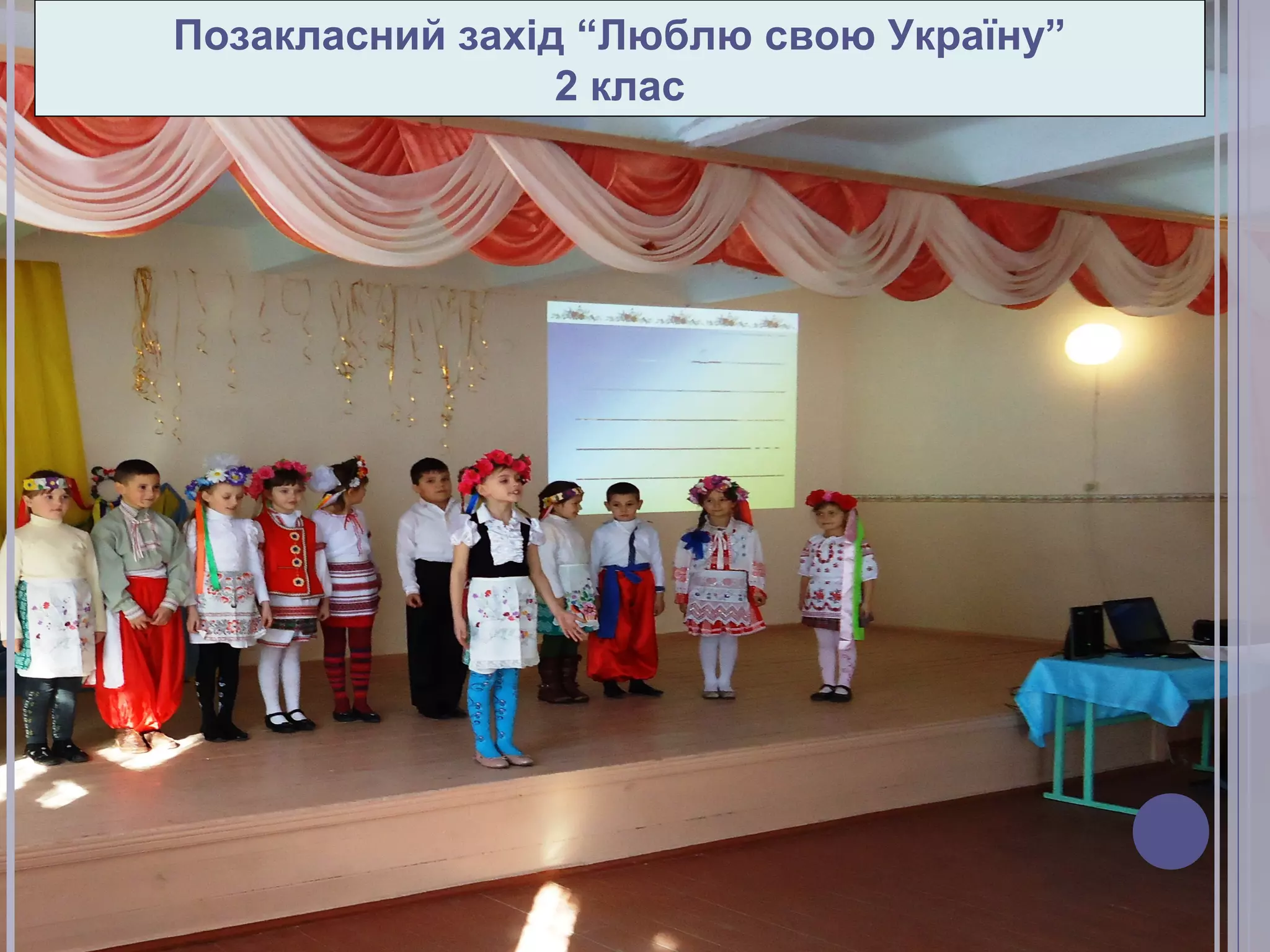 Позакласний захід “Люблю свою Україну”
2 клас

 