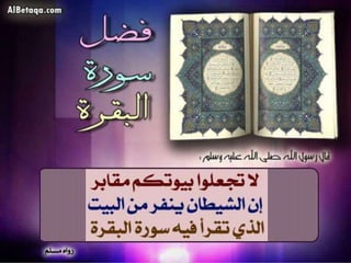 فضائل القرآن الكريم