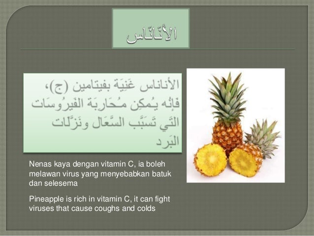 Buah-Buahan Tempatan Dalam Bahasa Arab : Buah Dalam Bahasa Arab Page 1
