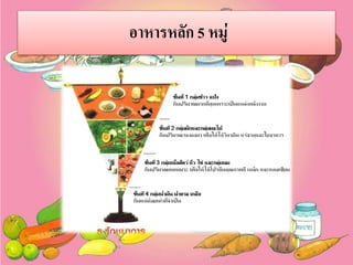 อาหารหลัก 5 หมู่

 
