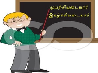 மயறசியைடயார்
இகழசசியைடயார்

 