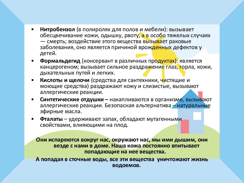 «Натуральные бытовые средства»