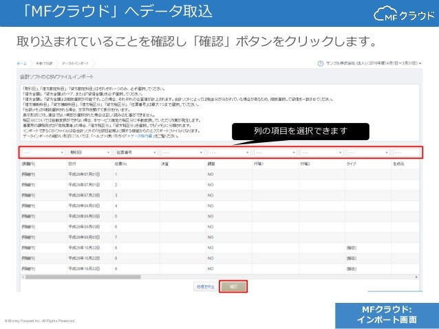 クラウド会計導入支援　MFクラウド会計