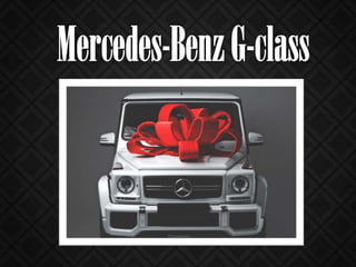 Mersedes Benz G class