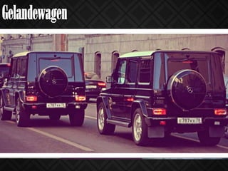 Mersedes Benz G class | PPTX