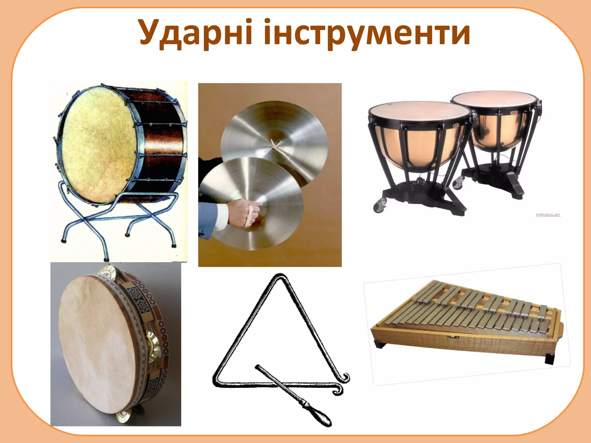 Ударні інструменти

 