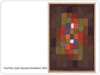 Paul Klee, Static-Dynamic Gradation, 1923.

 