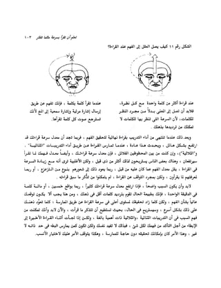 الانطلاق في القراءة السريعة إليك كتابى