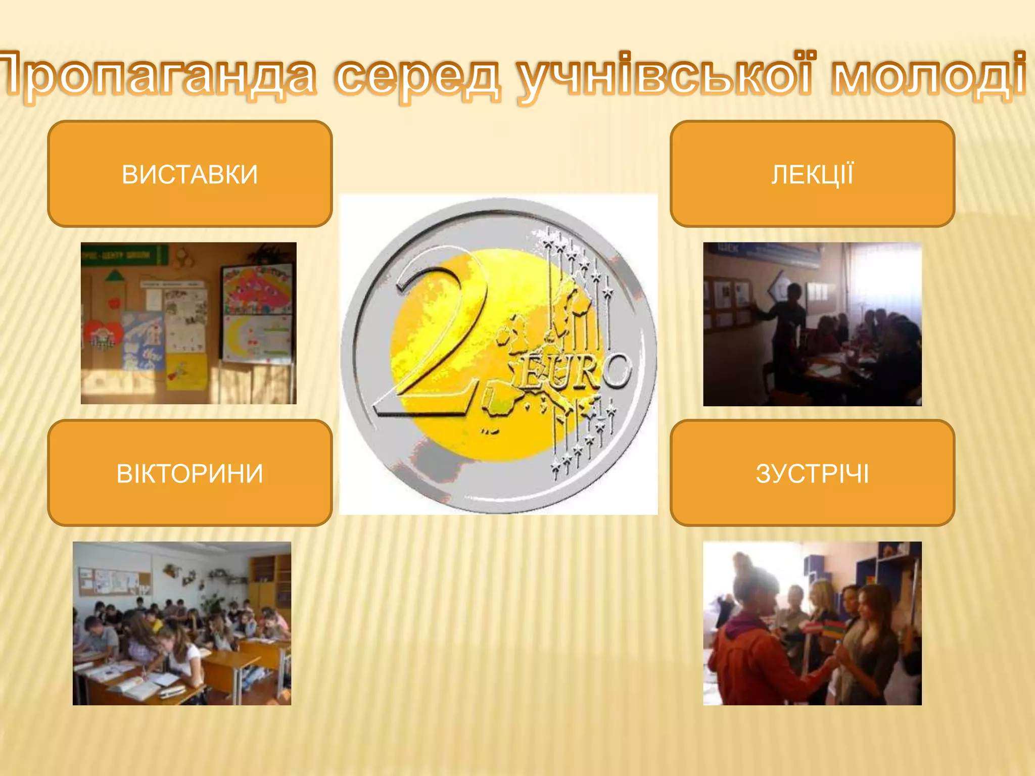 ВИСТАВКИ

ЛЕКЦІЇ

ВІКТОРИНИ

ЗУСТРІЧІ

 