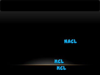 NaCl
KCl
KCl

 