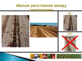 Малые расстояния между
эмиттерами

ДА

НЕТ

 