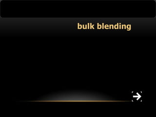 bulk blending

 