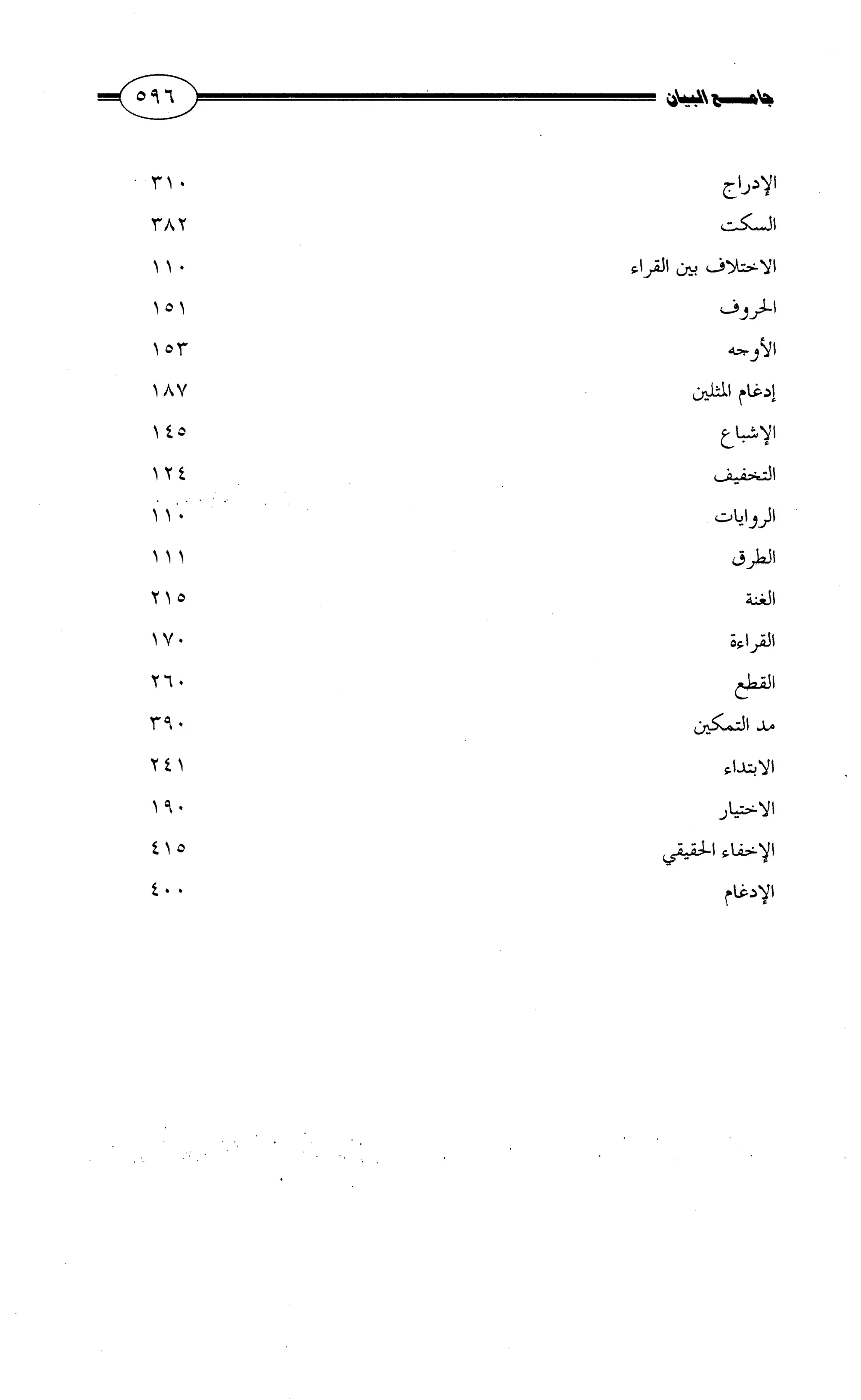 جامع البيان في القراءات السبع لابي عمرو الداني من أول سورة الأعراف الى نهاية سورة القصص   الرسالة