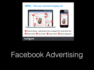 Facebook Advertising

 