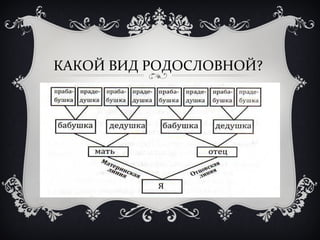 Презентация К Уроку Окружающий Мир Проект Родословная | PPT