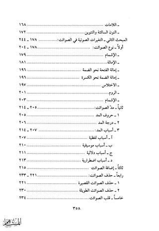 الجوانب الصوتية في كتب الاحتجاج للقراءات