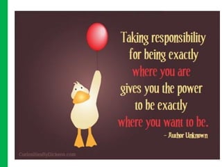 Принцип 4: инициатива и ответственность
 