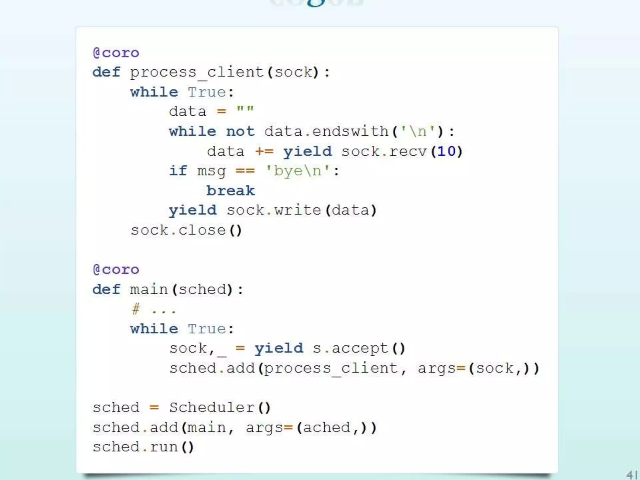 Обзор способов написания конкурентных программ в питоне 