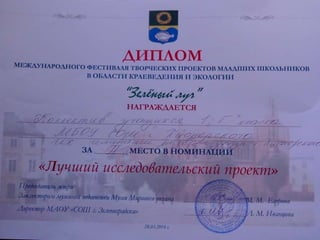 зеленый луч  итог награждение