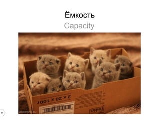 11
Ёмкость
Capacity
 