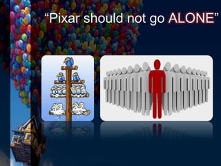 “Pixar should not go ALONE”
 