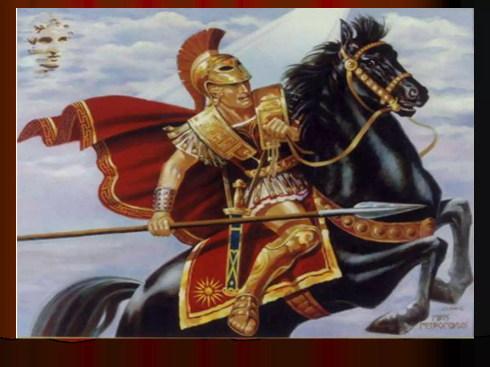 πίνακες ζωγραφικής με τον μ.αλέξανδρο