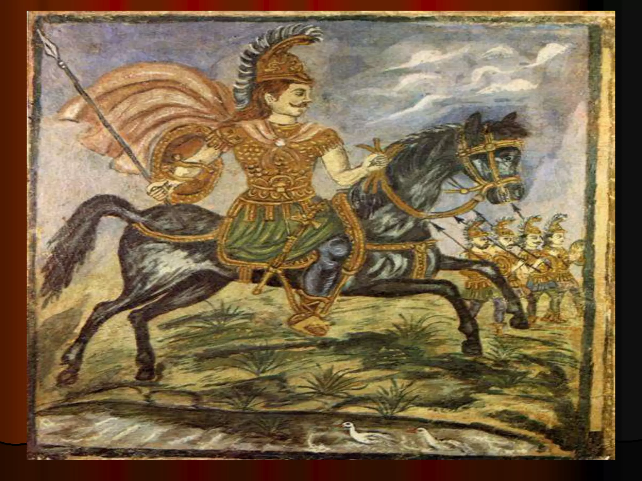 πίνακες ζωγραφικής με τον μ.αλέξανδρο